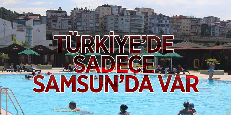 Samsun'da sadece engellilere özel tesis