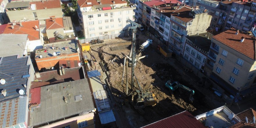 Samsun'da otopark için ilk kazma vuruldu - samsun haber