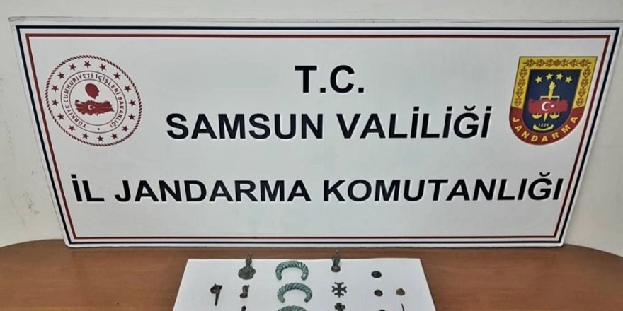 Samsun'da çok sayıda tarihi eser ele geçirildi - samsun haber