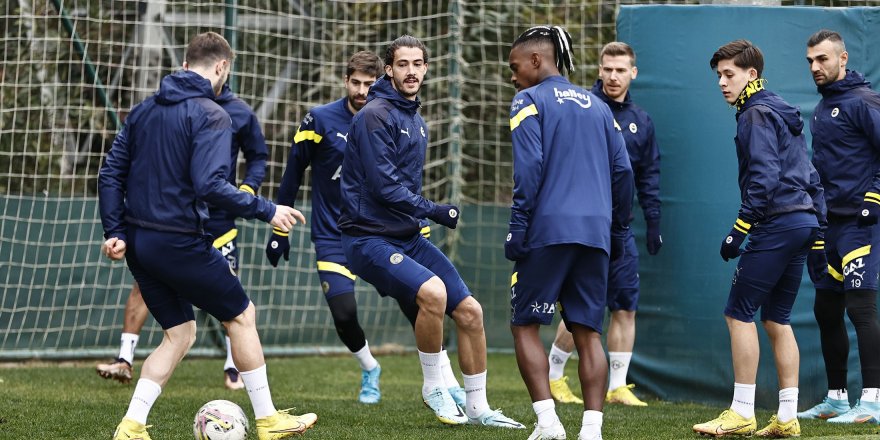 Fenerbahçe, Gaziantep FK maçının hazırlıklarını tamamladı