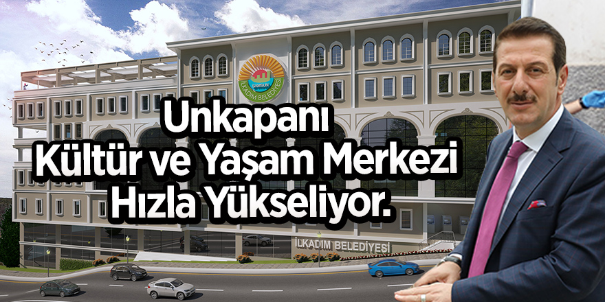 Unkapanı Kültür ve Yaşam Merkezi Hızla Yükseliyor.