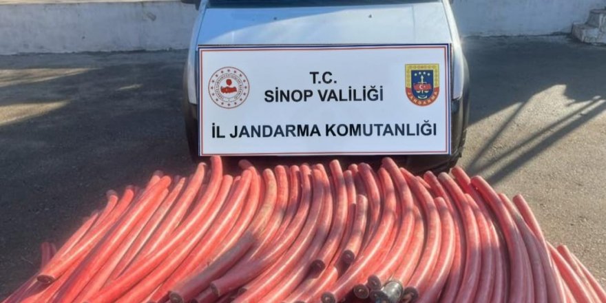 Samsun'da milyonluk kabloları çalan hırsızlar yakalandı - samsun haber