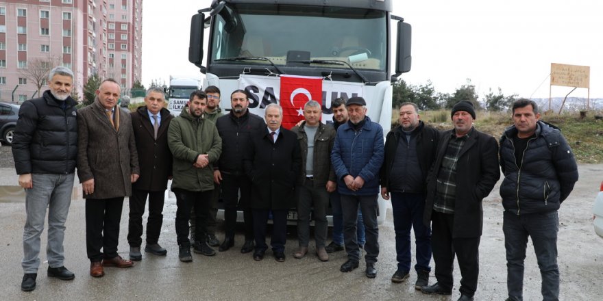 İlkadımlılar depremzedelerin yardımına koşuyor - samsun haber