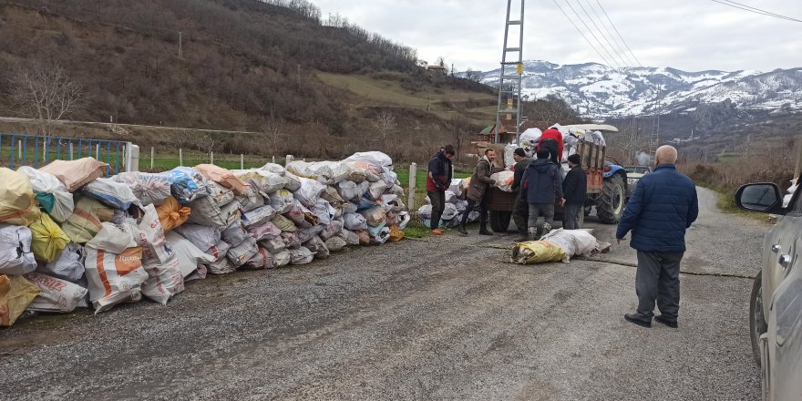 Samsunlulardan depremzedeler için  odun seferberliği