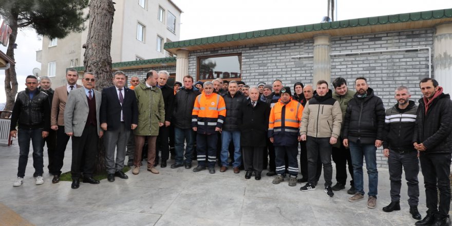 Başkan Demirtaş'tan İlkadım yardım ekibine teşekkür - samsun haber