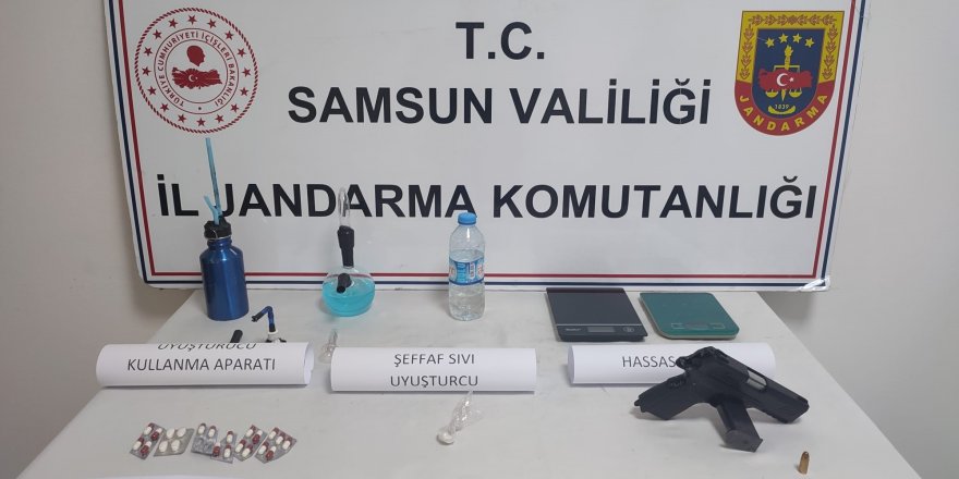 Jandarmadan uyuşturucu operasyonu - samsun haber