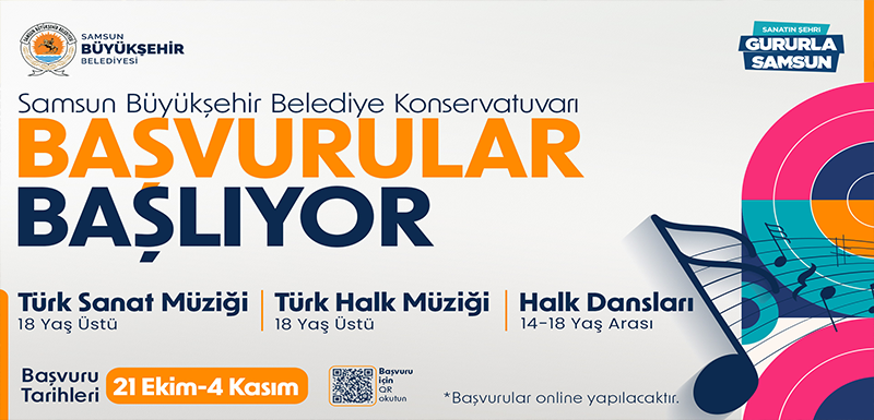 BÜYÜKŞEHİR BELEDİYE KONSERVATUVARI BAŞVURULARI BAŞLADI