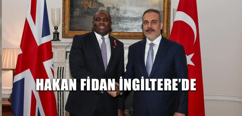 Hakan Fidan İngiltere’de