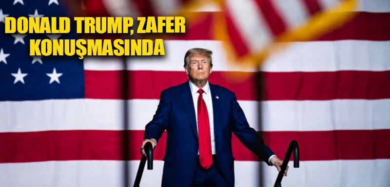 Donald Trump, zafer konuşmasında