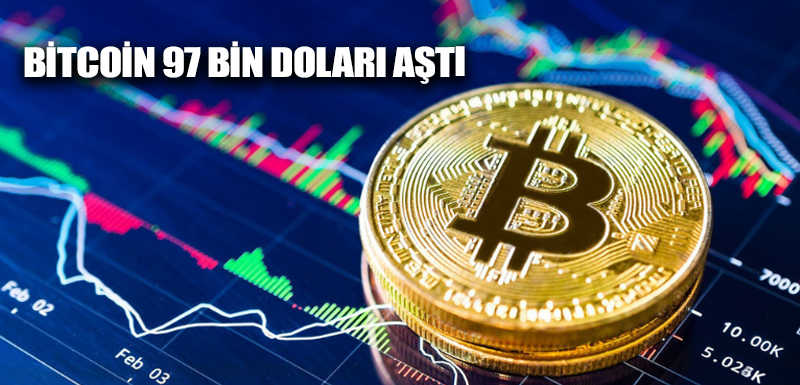 Bitcoin 97 bin doları aştı