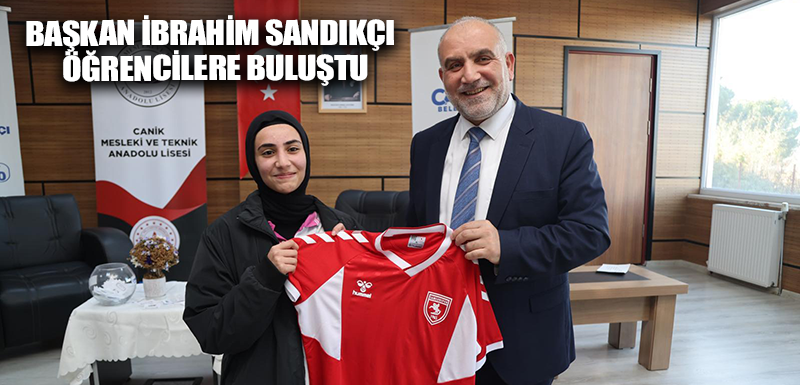 Başkan İbrahim Sandıkçı  Öğrencilere Buluştu