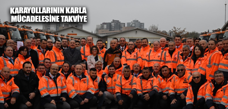 Karayollarının Karla Mücadelesine Takviye