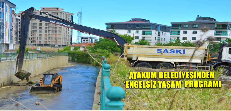 SASKİ EKİPLERİ YOĞUN YAĞIŞLARA KARŞI TEDBİRİ ELDEN BIRAKMIYOR