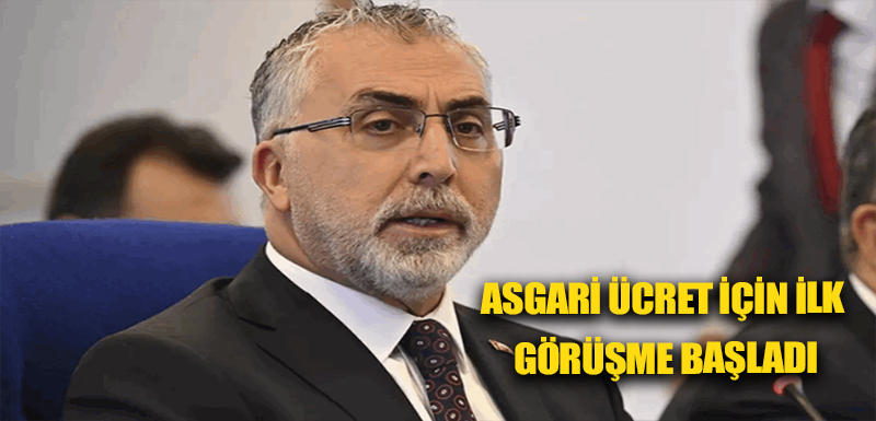 Asgari ücret için ilk görüşme başladı