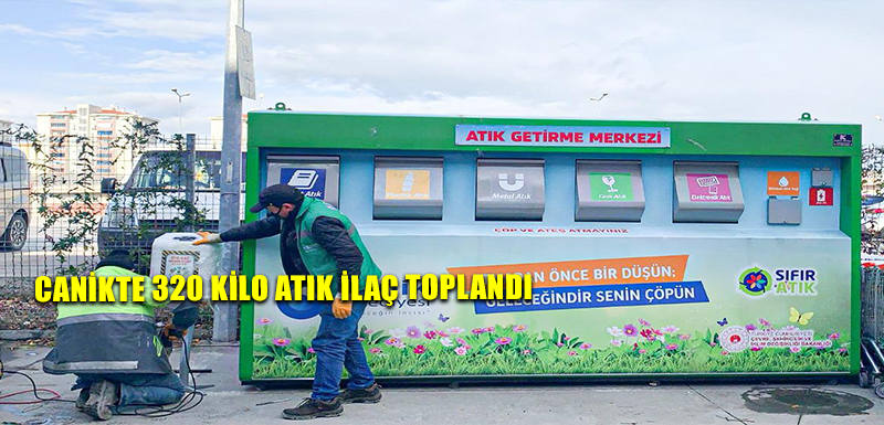 Canikte 320 Kilo Atık İlaç Toplandı