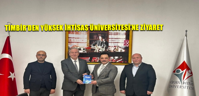 TİMBİR’den Yüksek İhtisas Üniversitesi’ne ziyaret