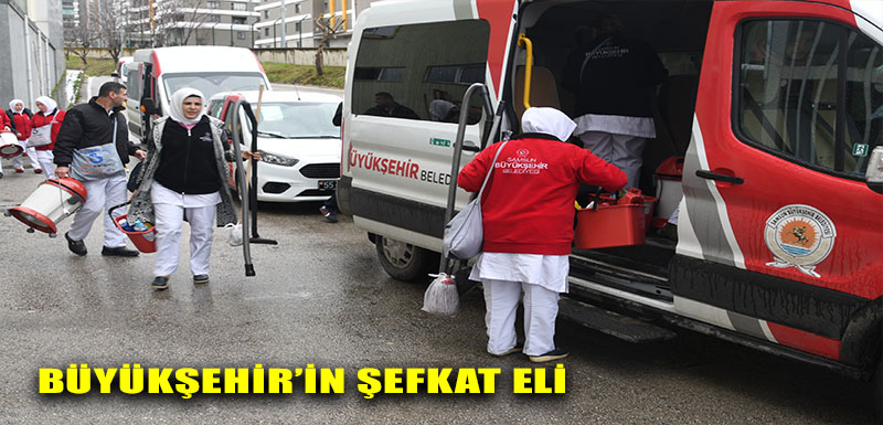 BÜYÜKŞEHİR’İN ŞEFKAT ELİ