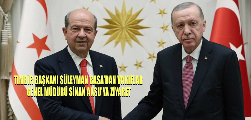 Cumhurbaşkanı Erdoğan ile KKTC Cumhurbaşkanı Tatar görüştü