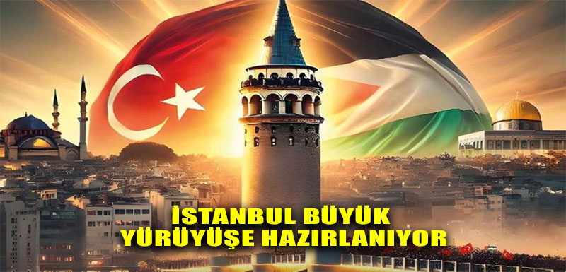 İstanbul büyük yürüyüşe hazırlanıyor