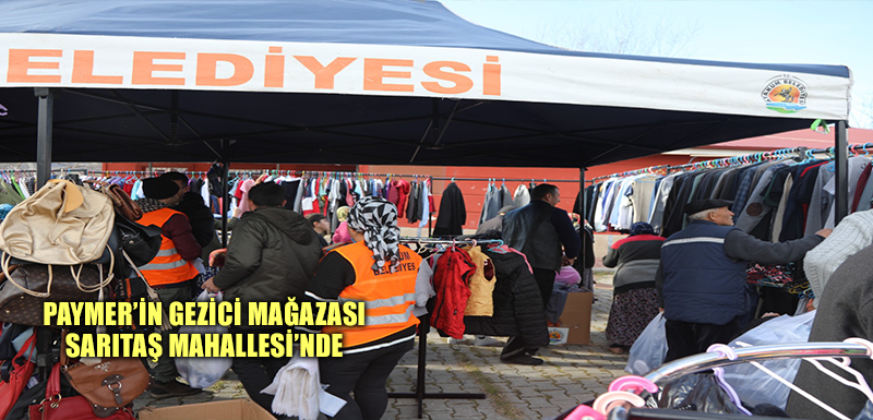 PAYMER’in gezici mağazası Sarıtaş Mahallesi’nde