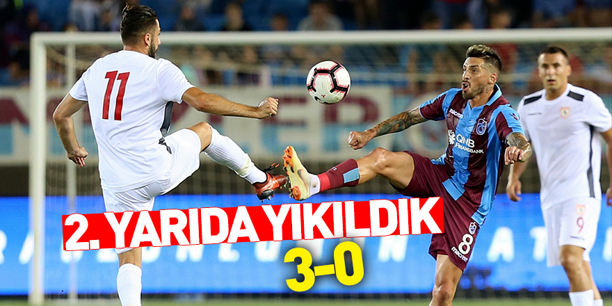 Trabzonspor 3 Samsunspor 0