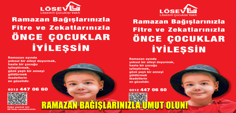 Ramazan Bağışlarınızla Umut Olun!