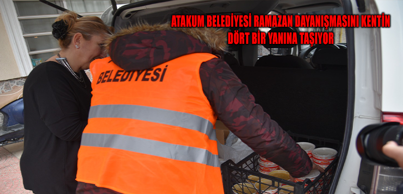 Atakum Belediyesi Ramazan dayanışmasını kentin dört bir yanına taşıyor