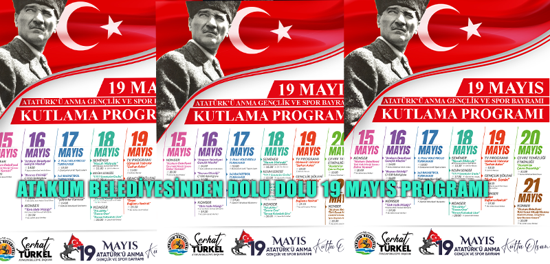 Atakum Belediyesinden dolu dolu 19 Mayıs programı