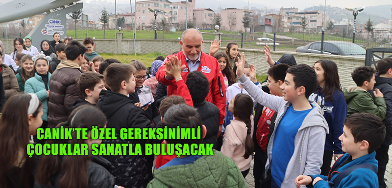 Canik'te Özel Gereksinimli Çocuklar Sanatla Buluşacak
