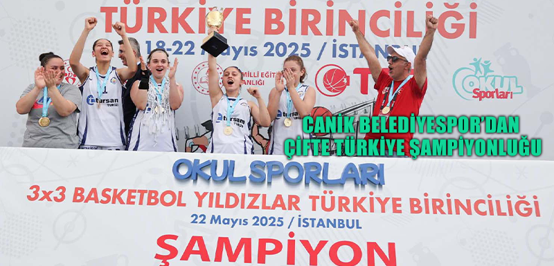 Canik Belediyespor’dan Çifte Türkiye Şampiyonluğu