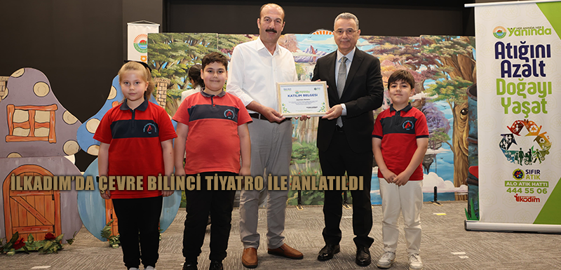İlkadım’da Çevre Bilinci Tiyatro ile Anlatıldı