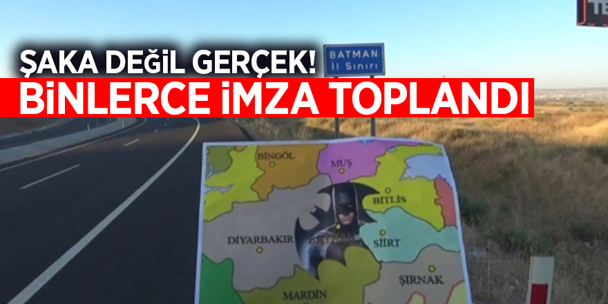 Şaka değil gerçek! Binlerce imza toplandı