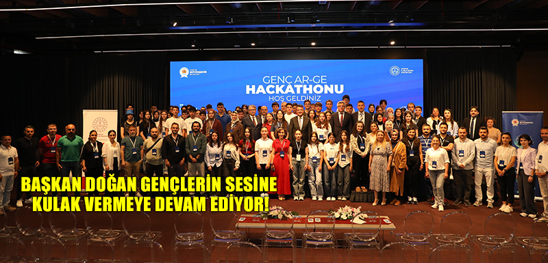 BAŞKAN DOĞAN GENÇLERİN SESİNE KULAK VERMEYE DEVAM EDİYOR!