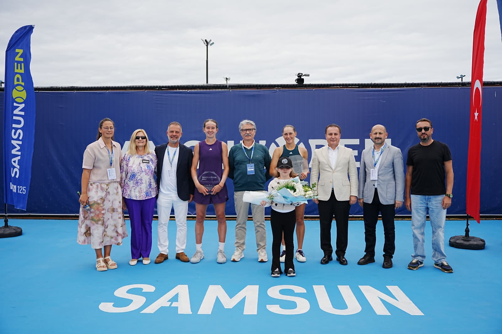 SAMSUN OPEN WTA GÖRKEMLİ FİNALLE SONA ERDİ