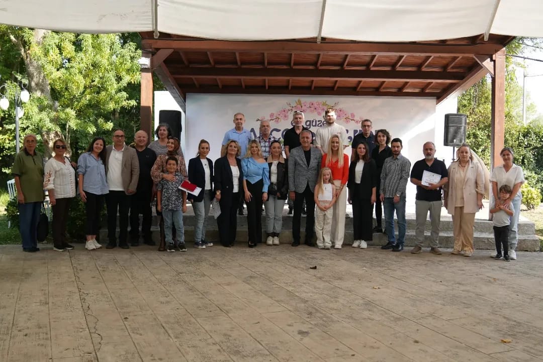 Atakum’un peyzaj şampiyonları ödüllerine kavuştu