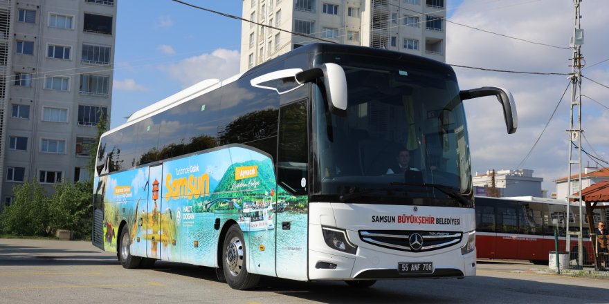 ‘ODAK SAMSUN’ TURLARI İLE YAZ DÖNEMİ DOLU DOLU GEÇTİ