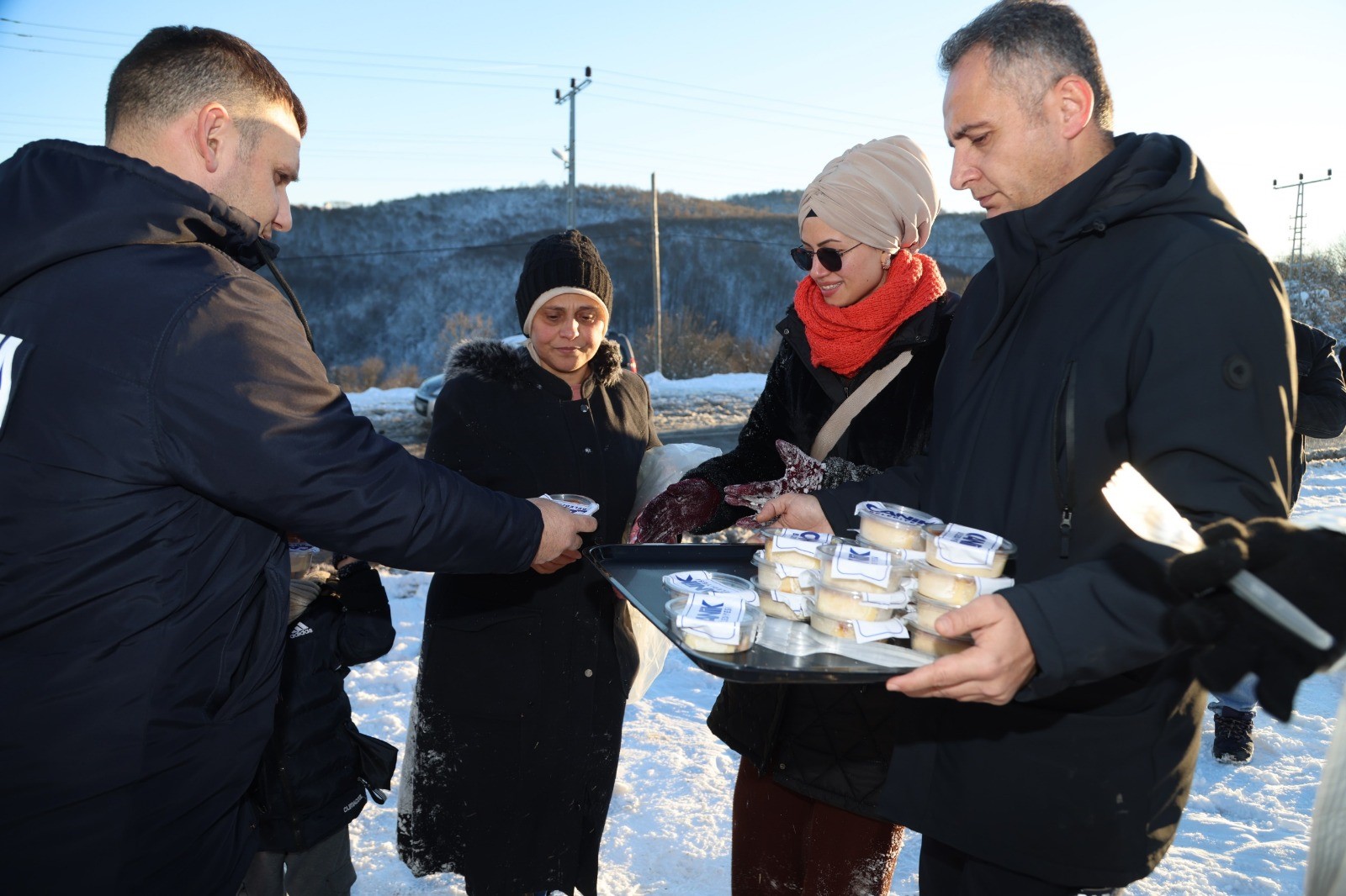 Canik Belediyesinden Gönülleri Isıtan İkram