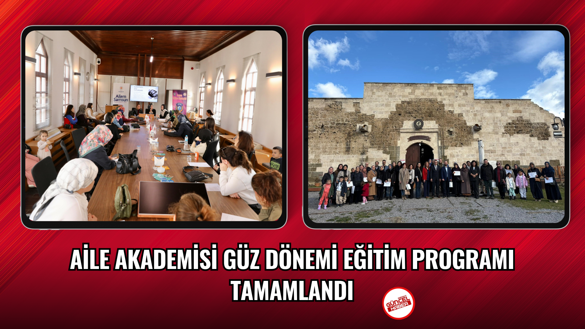AİLE AKADEMİSİ GÜZ DÖNEMİ EĞİTİM PROGRAMI TAMAMLANDI