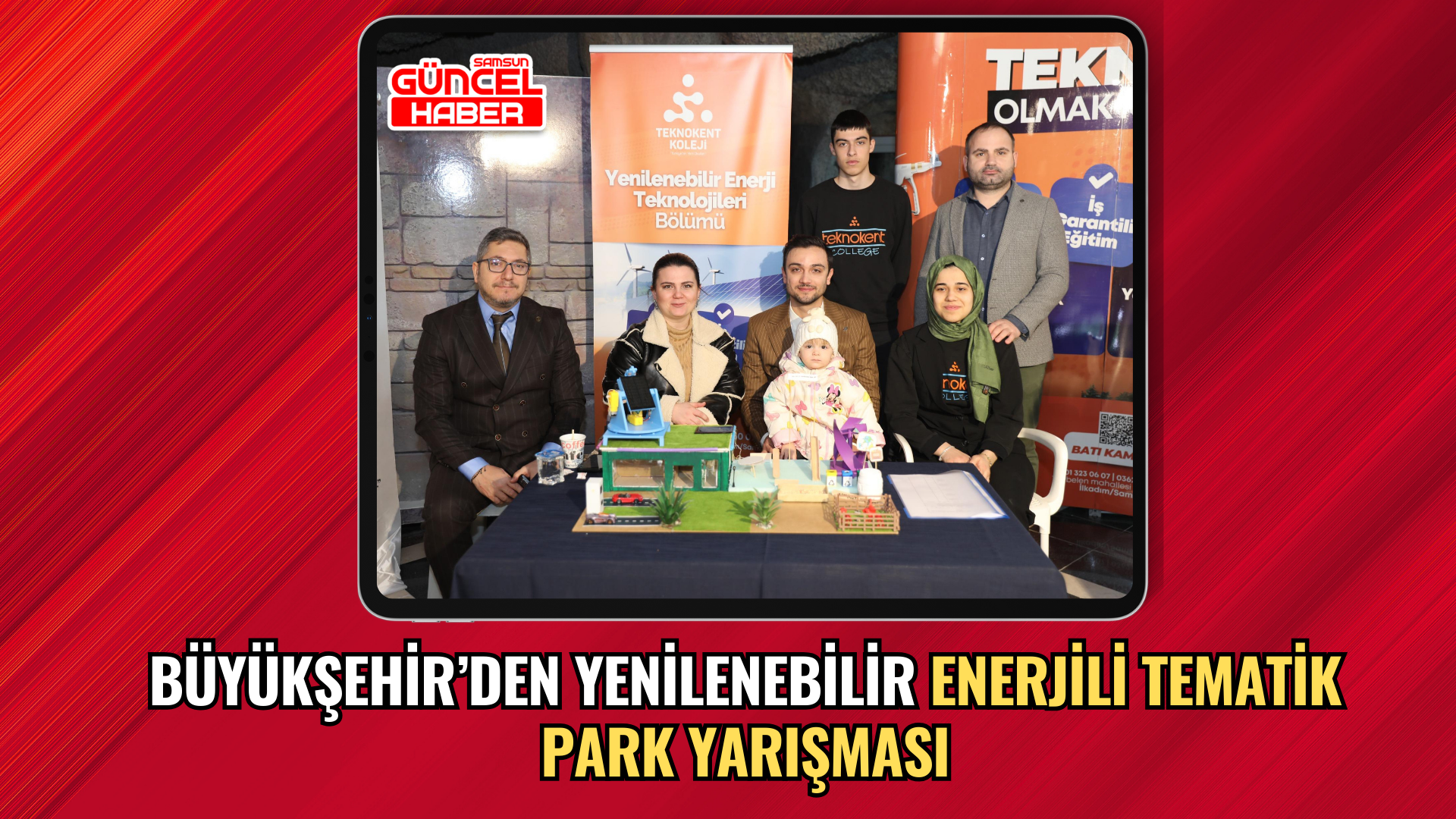 BÜYÜKŞEHİR’DEN YENİLENEBİLİR ENERJİLİ TEMATİK PARK YARIŞMASI