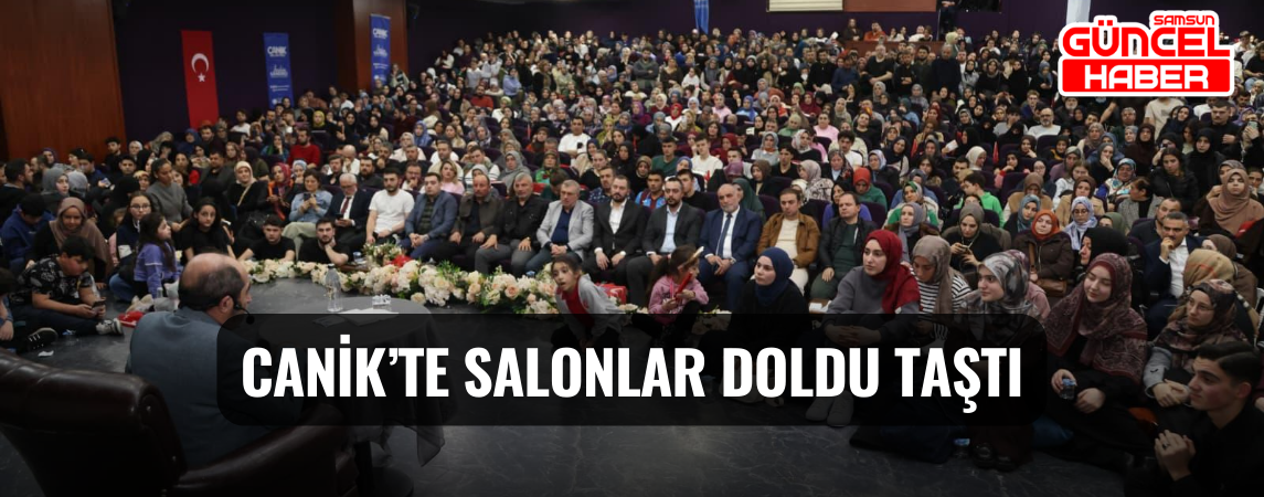 Canik te Salonlar Doldu Taştı