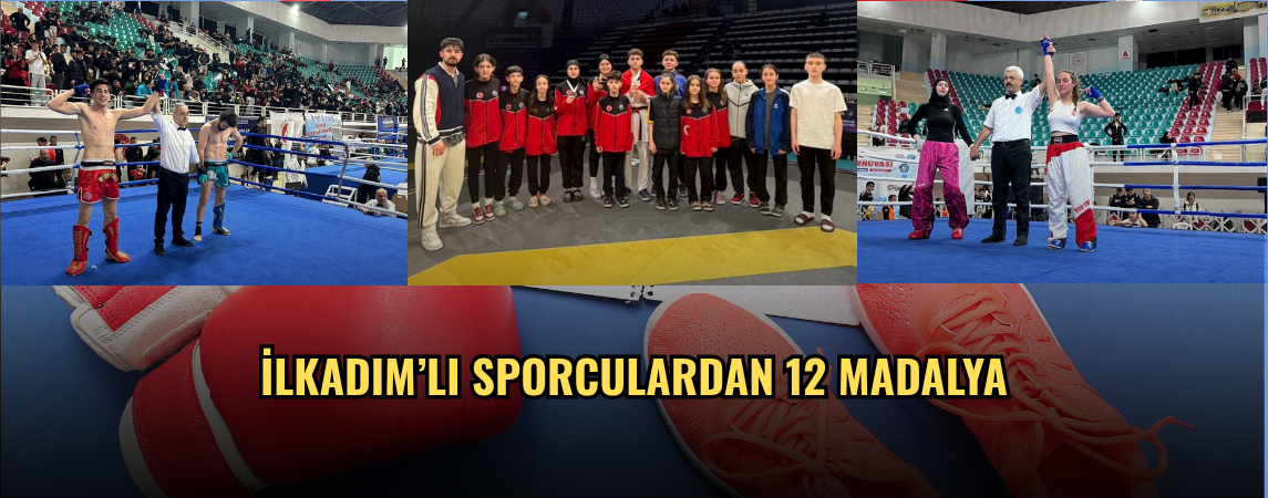 İlkadım’lı Sporculardan 12 Madalya