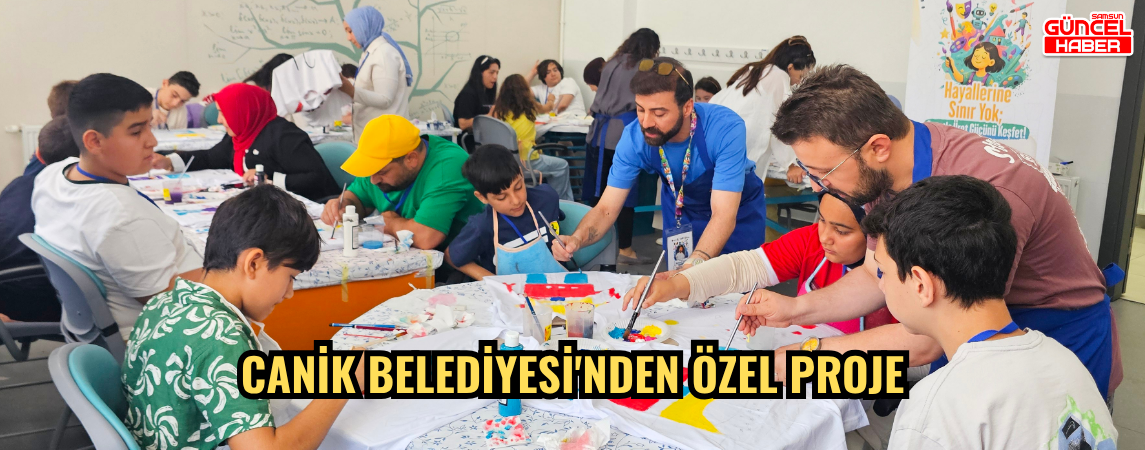 Canik Belediyesi'nden özel proje