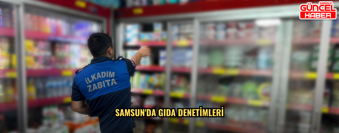 Samsun'da gıda denetimleri
