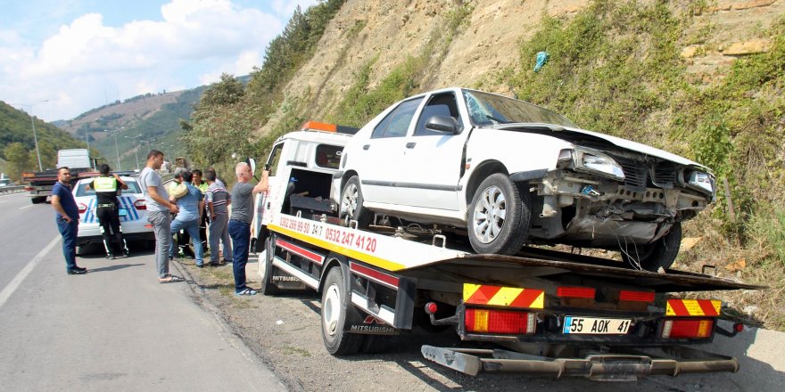 Samsun’da trafik kazası: 3 yaralı 