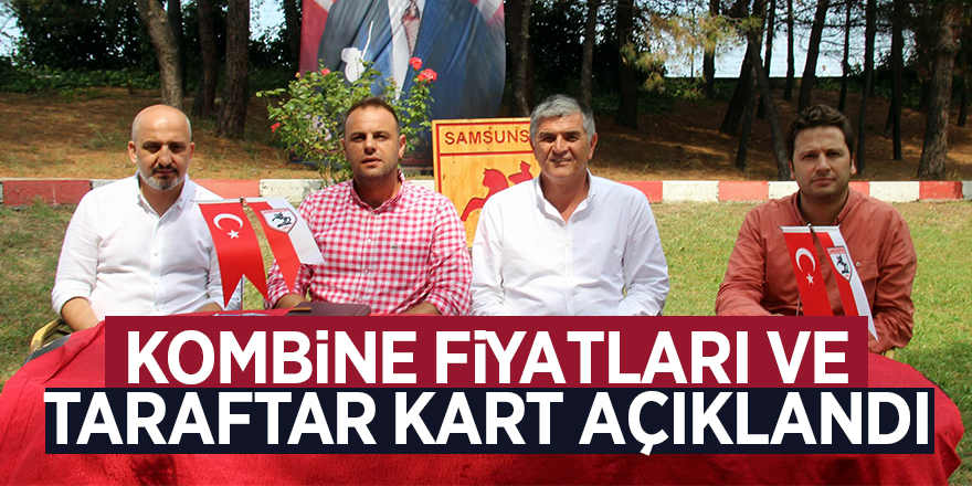 Kombine fiyatları ve taraftar kart açıklandı 