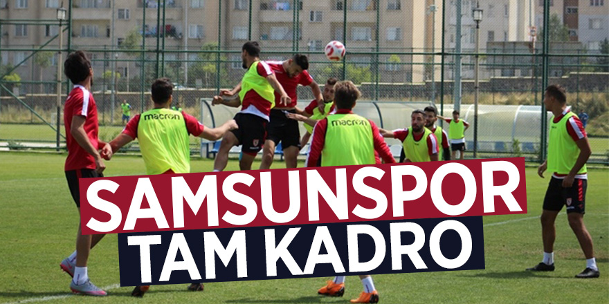 Samsunspor tam kadro 