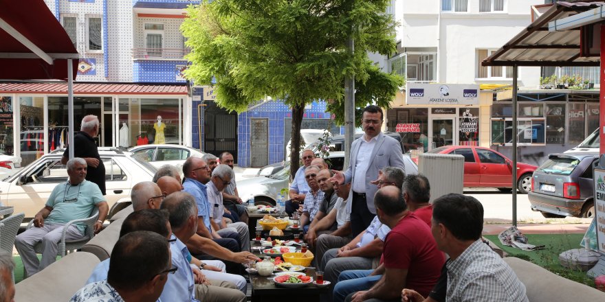 Taşçı, esnaf ile buluştu 