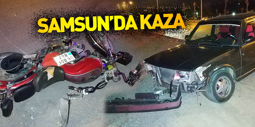 Kaza yapınca aracına çarpan motosikletteki şahıslar akrabası çıktı