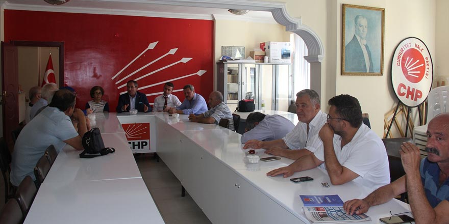 CHP Havza'da bayramlaşma