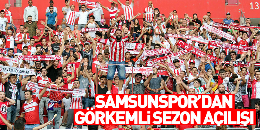 Samsunspor’dan görkemli sezon açılış töreni